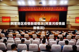 阿里地区疫情新增情况(阿里河疫情最新情况)