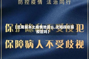 【沈阳算本土疫情地区么,沈阳现在算疫区吗】