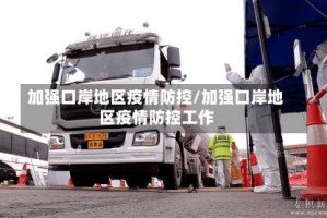 加强口岸地区疫情防控/加强口岸地区疫情防控工作