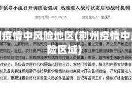 荆州疫情中风险地区(荆州疫情中风险区域)