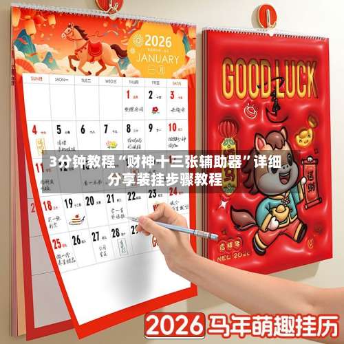 3分钟教程“财神十三张辅助器”详细分享装挂步骤教程-第2张图片