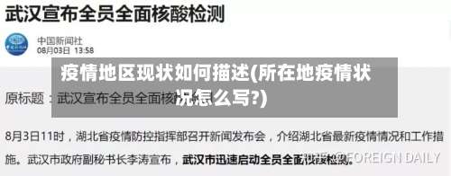 疫情地区现状如何描述(所在地疫情状况怎么写?)-第3张图片
