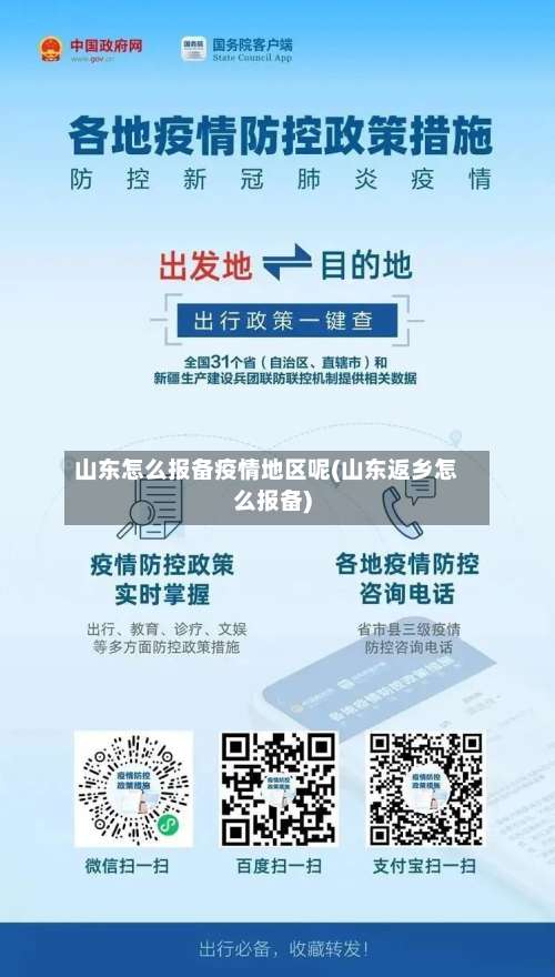 山东怎么报备疫情地区呢(山东返乡怎么报备)-第1张图片