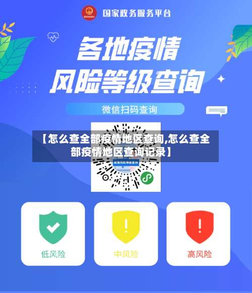 【怎么查全部疫情地区查询,怎么查全部疫情地区查询记录】-第1张图片
