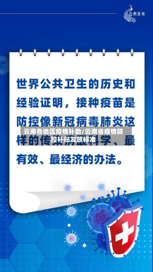云南各地区疫情补助/云南省疫情防控补贴发放标准-第1张图片